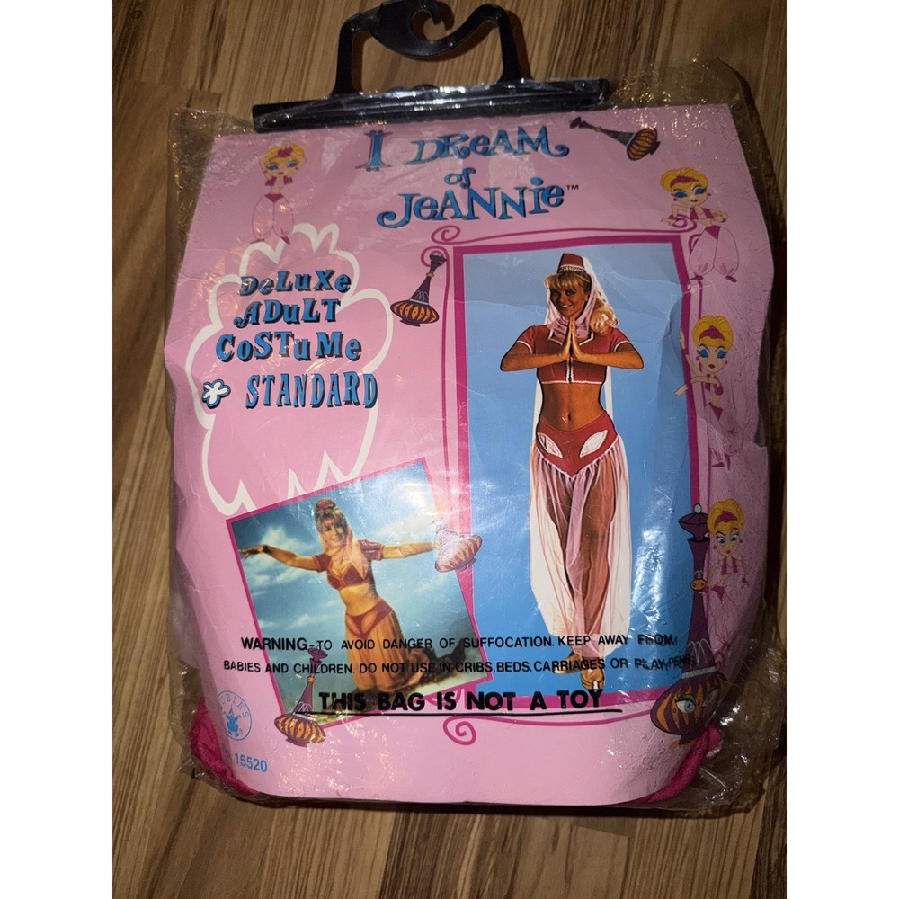 Vintage I Dream Of Jeannie Licensed Deluxe Adult Costume Standard